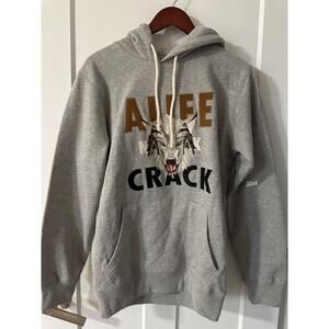 Alife NY Wolf Pack Gray Men’s Hoodie Pullover Embroidered SMALL NEW